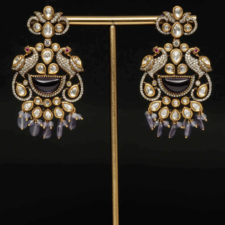 Victorian Moissanite Earrings