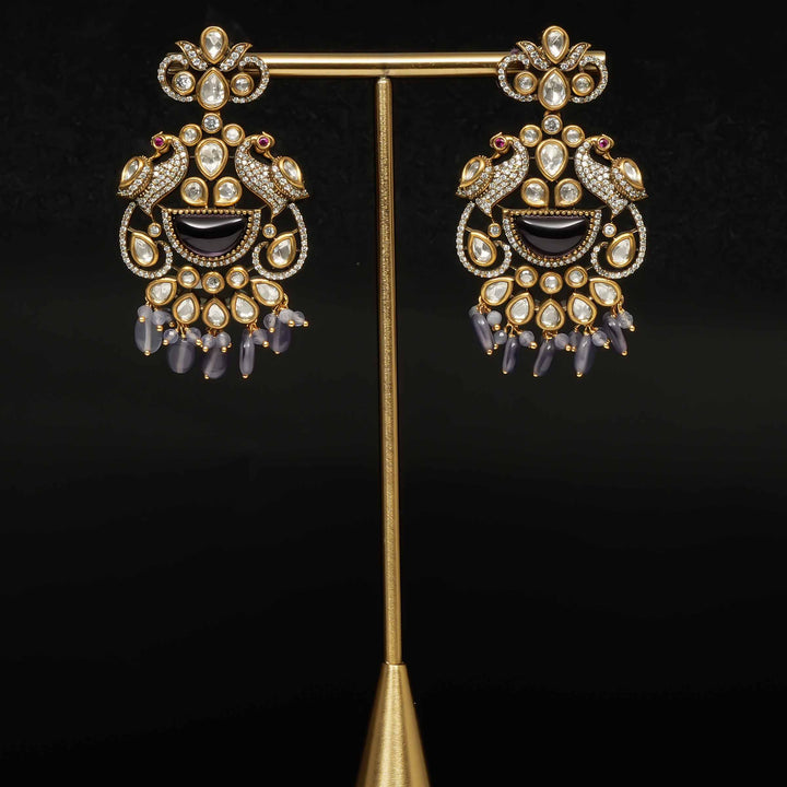 Victorian Moissanite Earrings