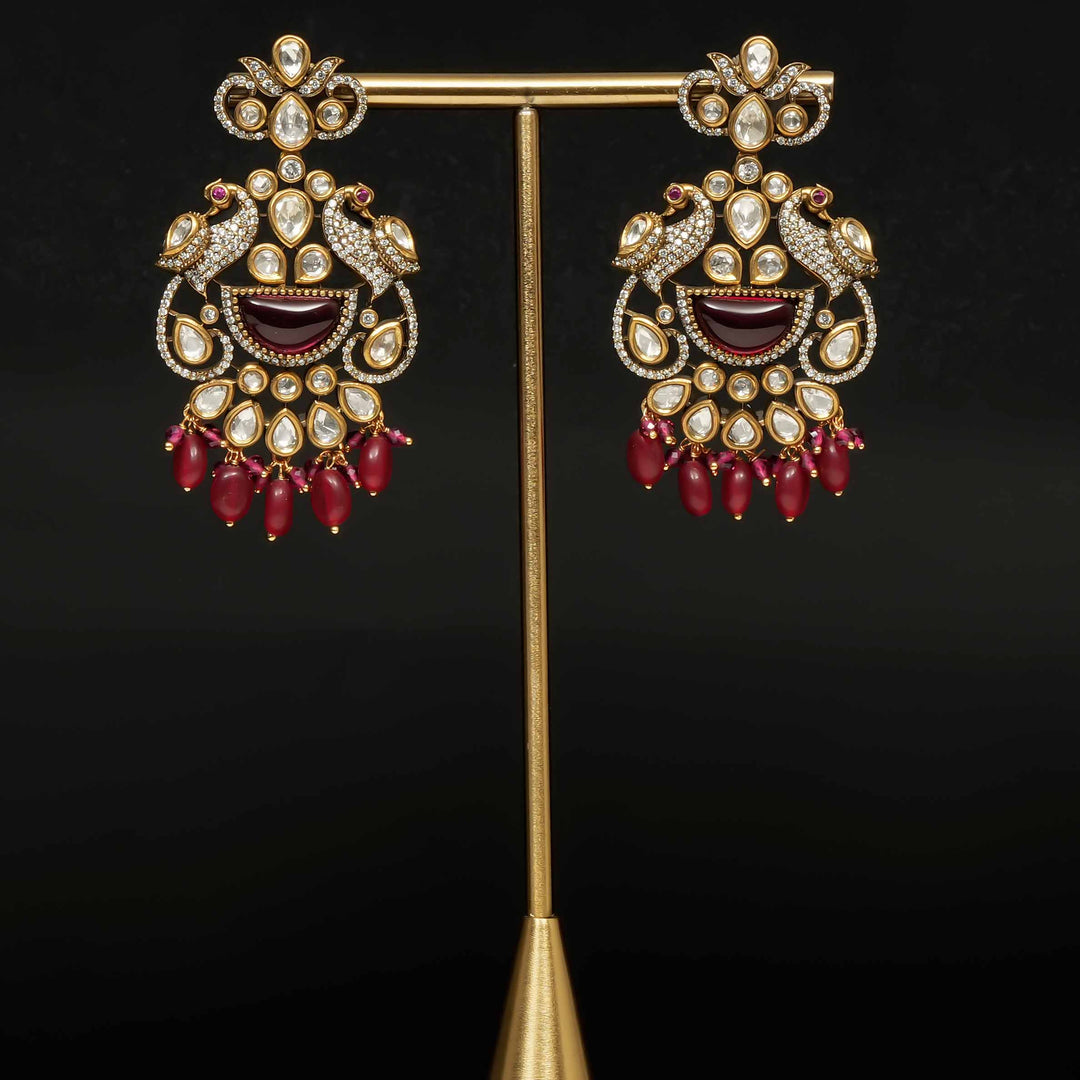 Victorian Moissanite Earrings