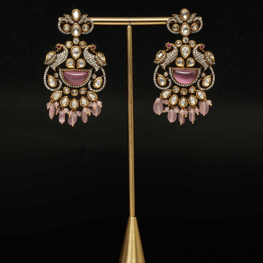 Victorian Moissanite Earrings