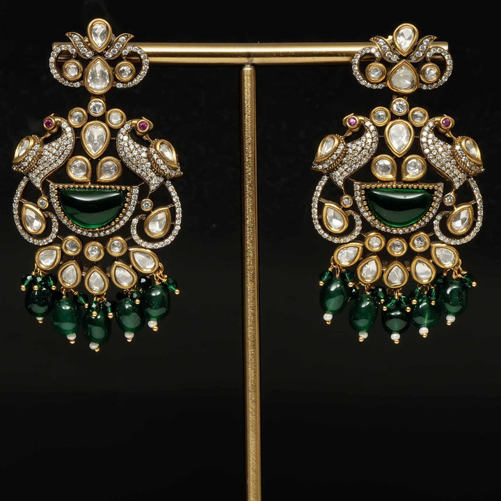 Victorian Moissanite Earrings