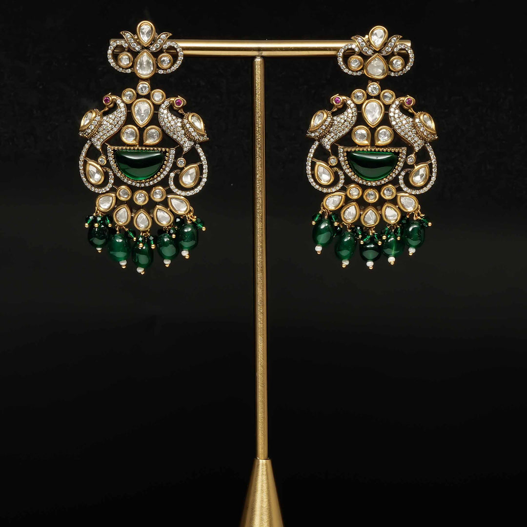 Victorian Moissanite Earrings