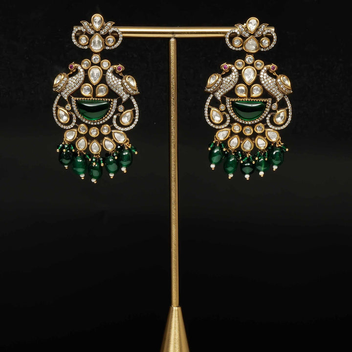 Victorian Moissanite Earrings