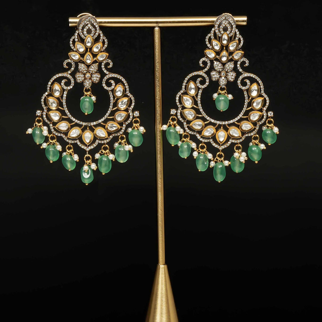Victorian Chandbali Earrings