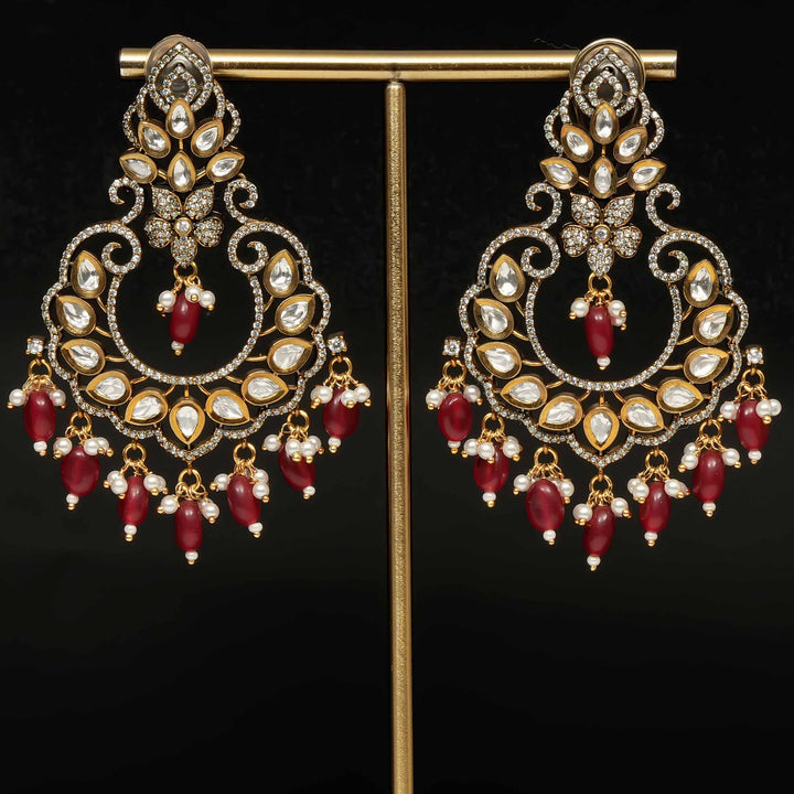 Victorian Chandbali earrings