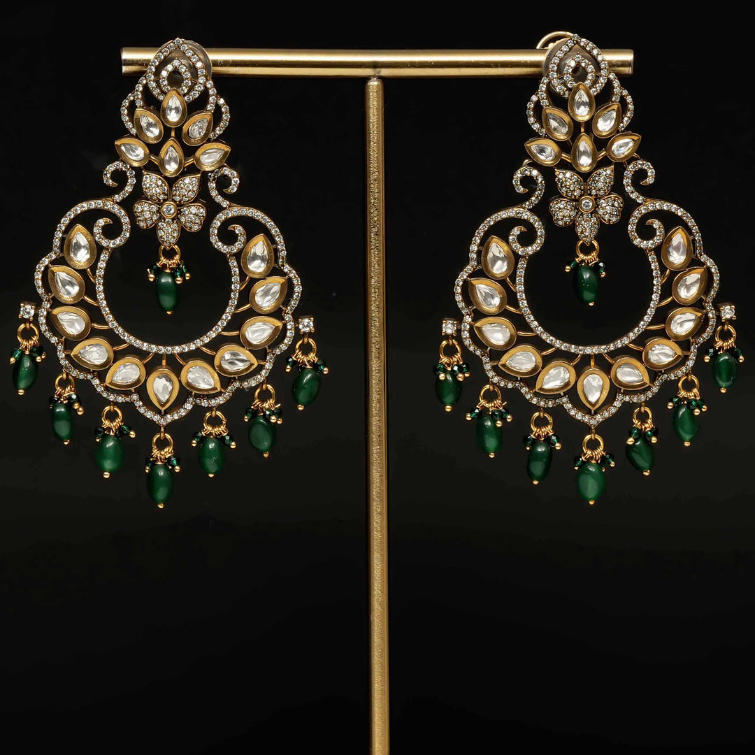 Victorian Chandbali Earrings
