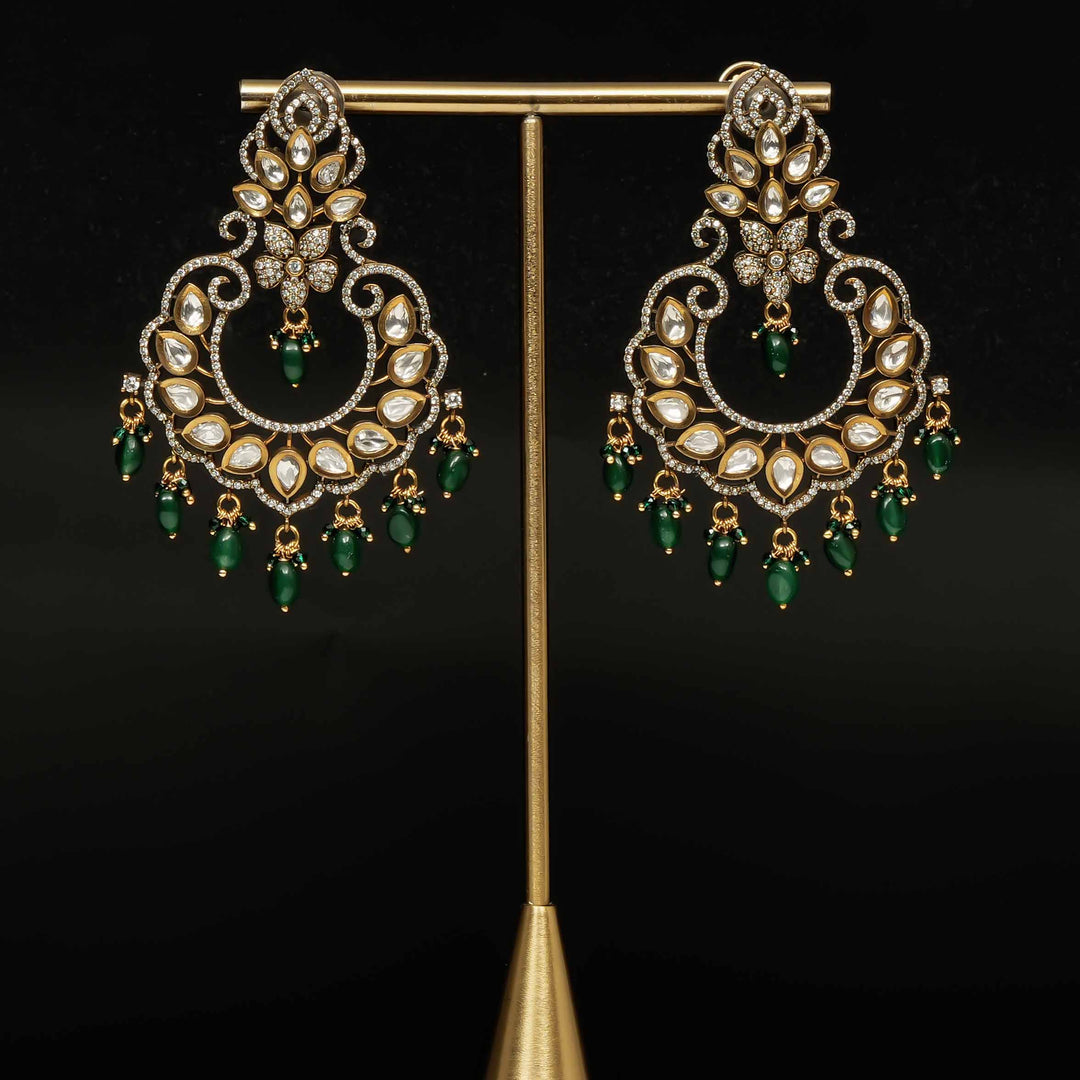 Victorian Chandbali Earrings