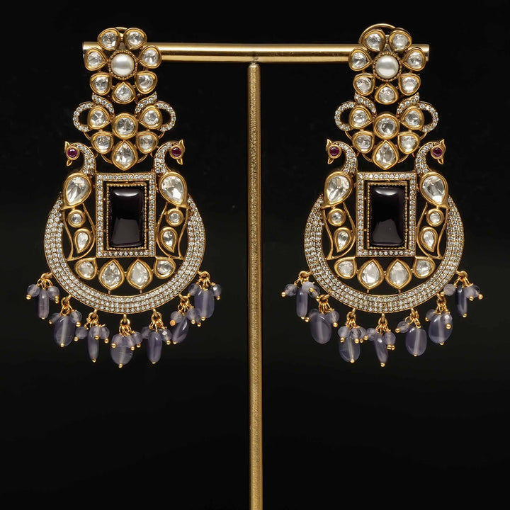 Victorian Moissanite Earrings