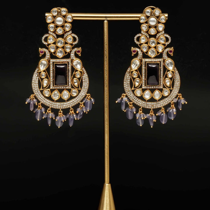 Victorian Moissanite Earrings