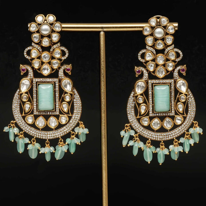 Victorian Moissanite Earrings