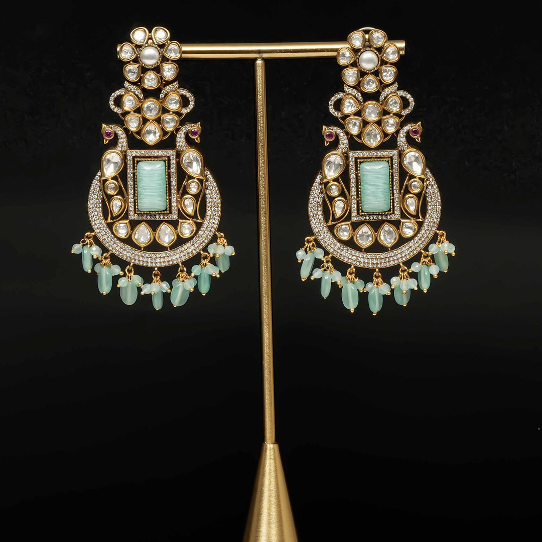 Victorian Moissanite Earrings