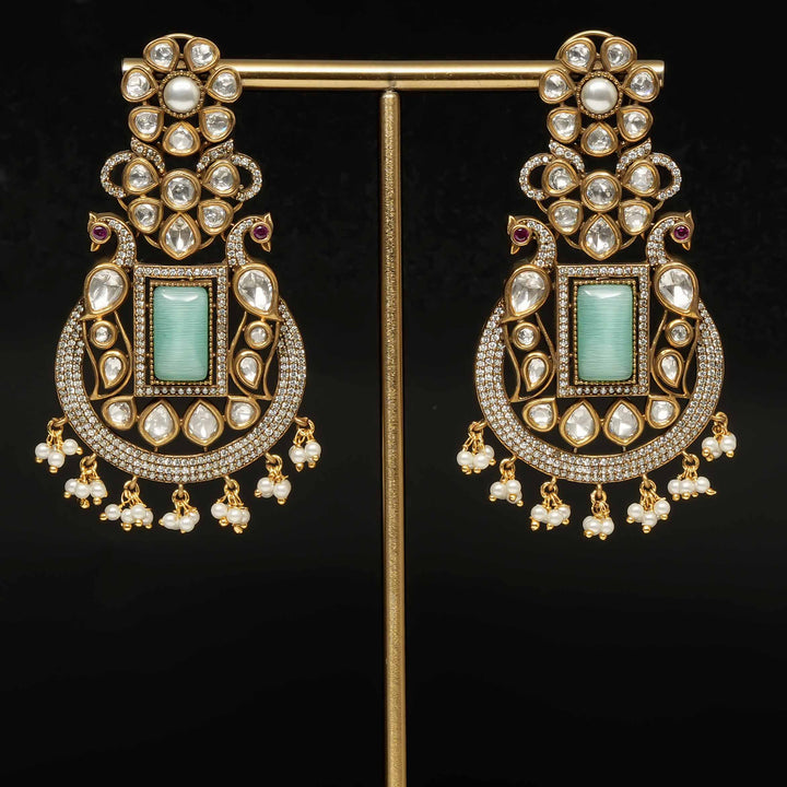 Victorian Moissanite Earrings
