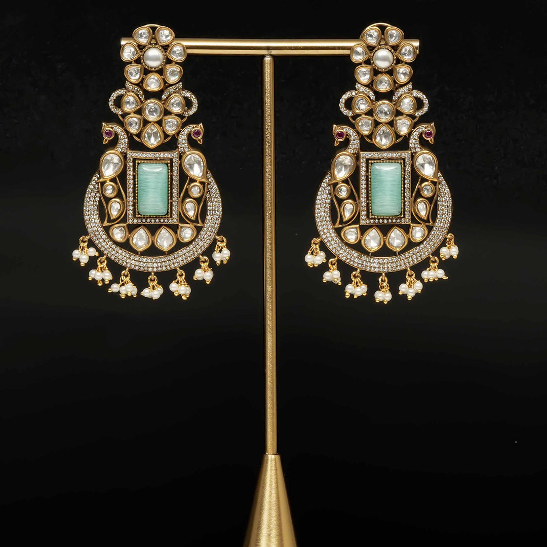 Victorian Moissanite Earrings
