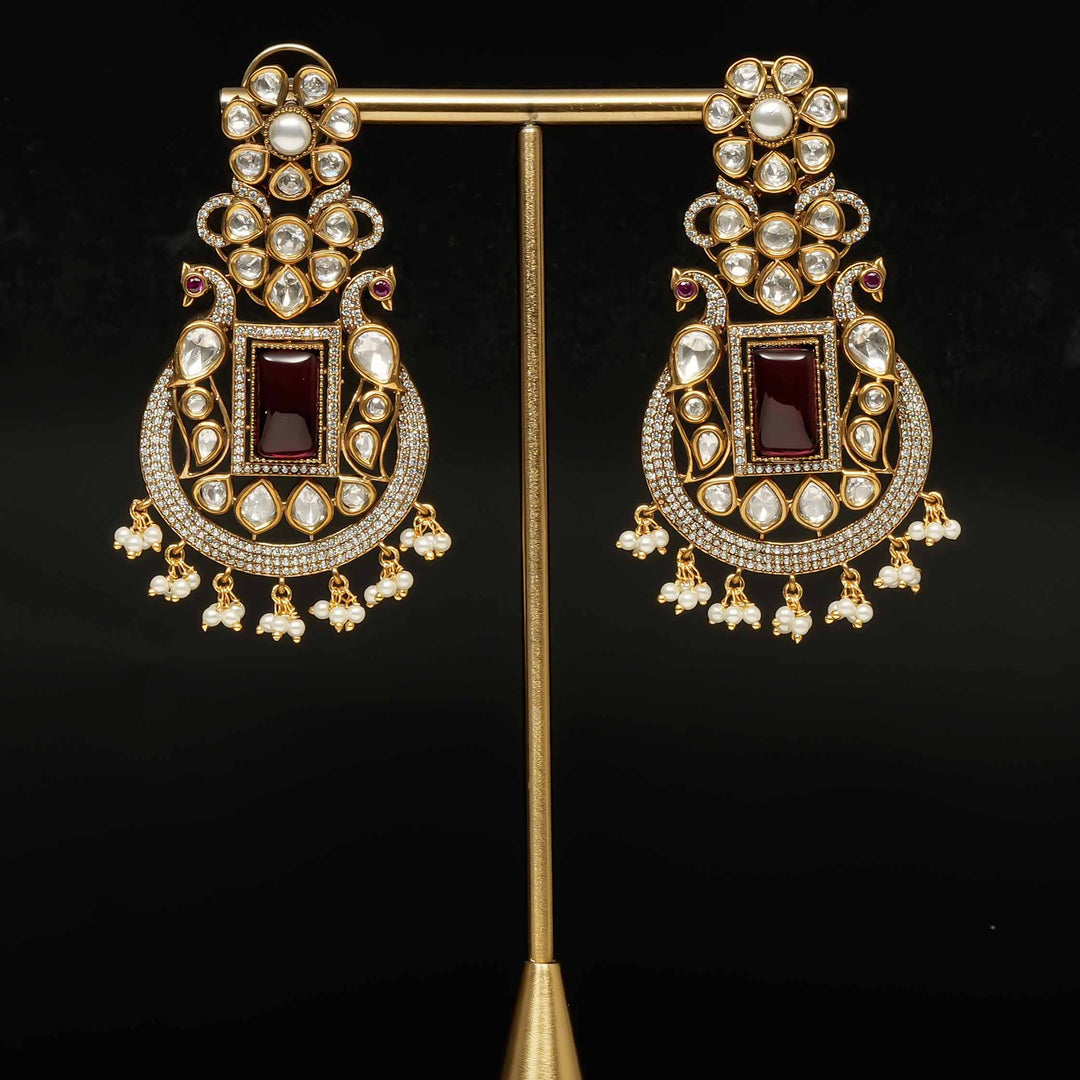 Victorian Moissanite Earrings