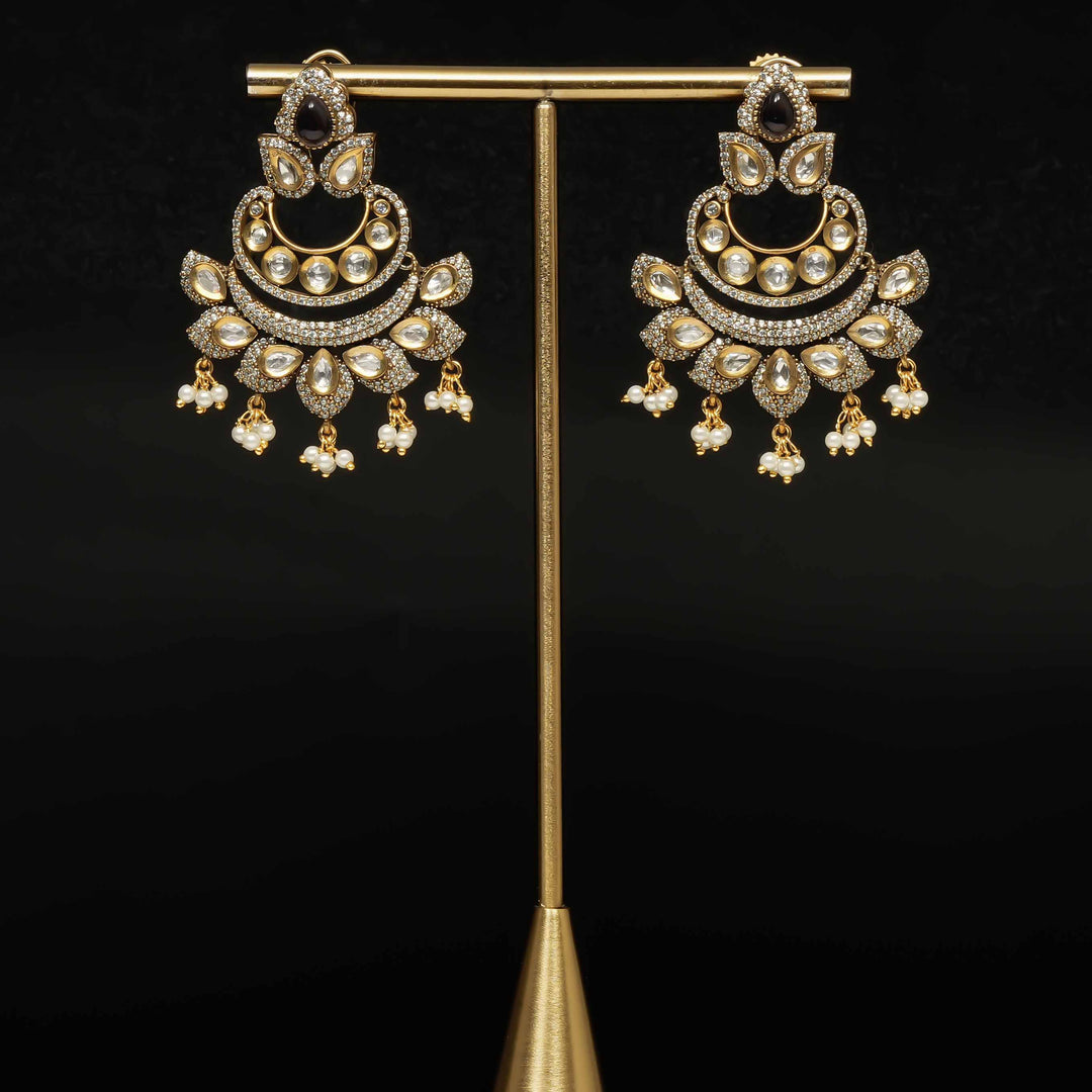 Victorian Chandbali Earrings