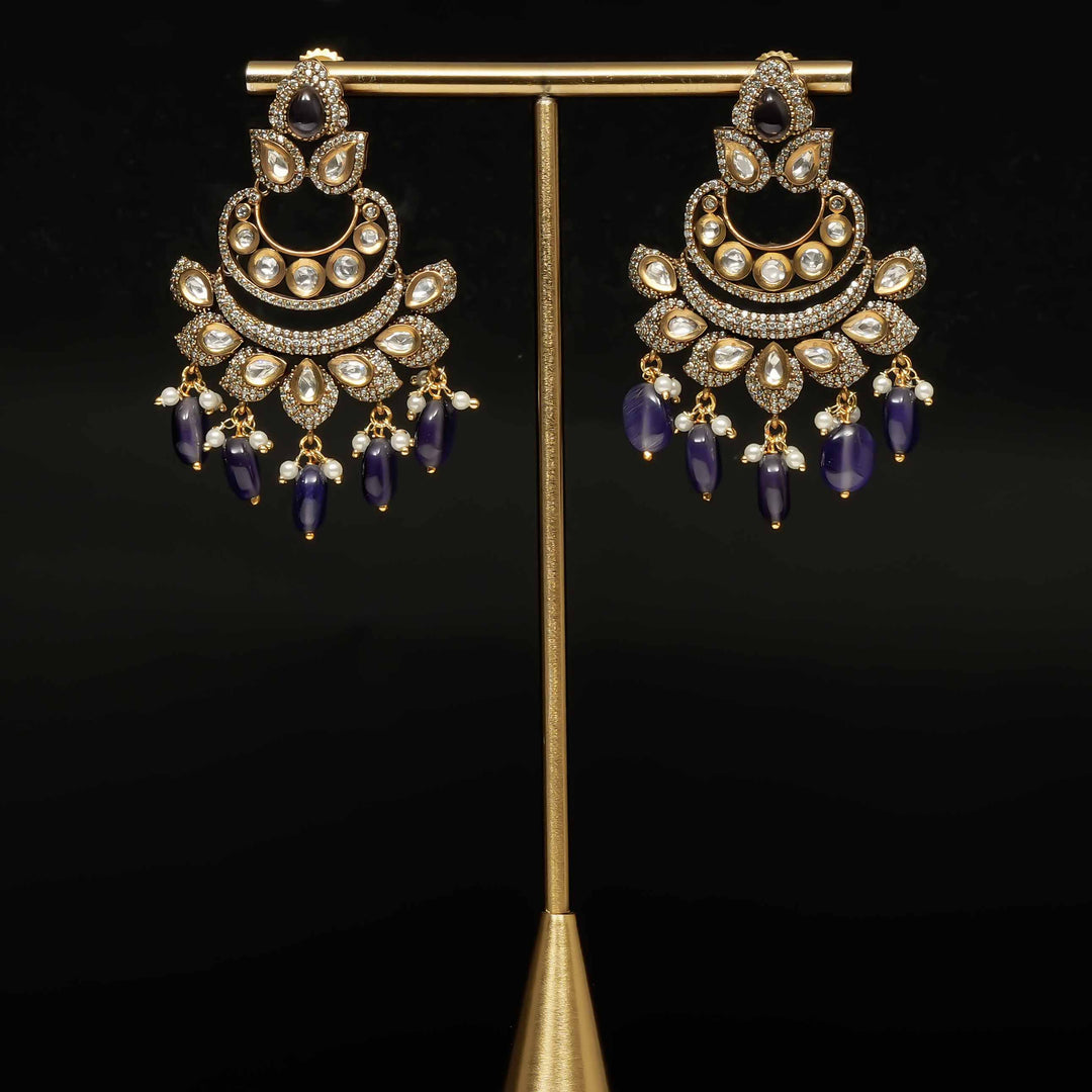 Victorian Chandbali Earrings