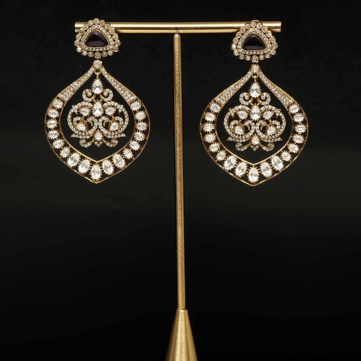 Victorian Moissanite Earrings