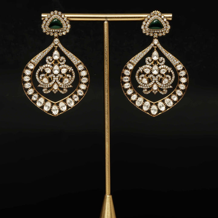 Victorian Moissanite Earrings