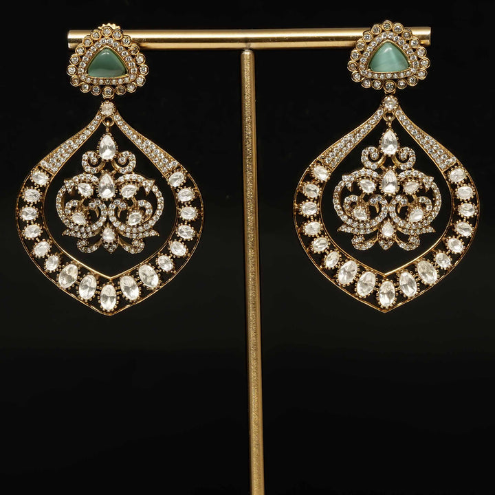 Victorian Moissanite Earrings