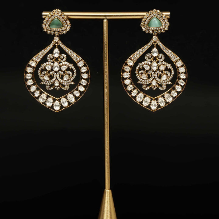 Victorian Moissanite Earrings
