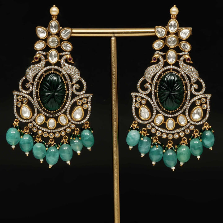 Victorian Moissanite Earrings
