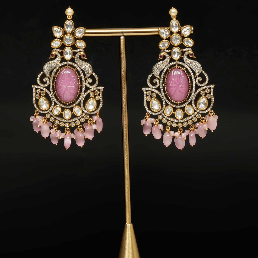 Victorian Moissanite Earrings