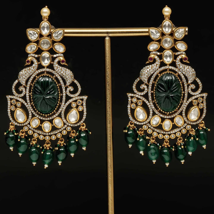 Victorian Moissanite Earrings