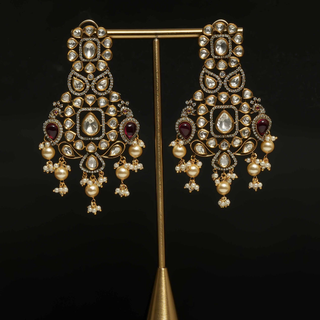 Victorian Moissanite Earrings