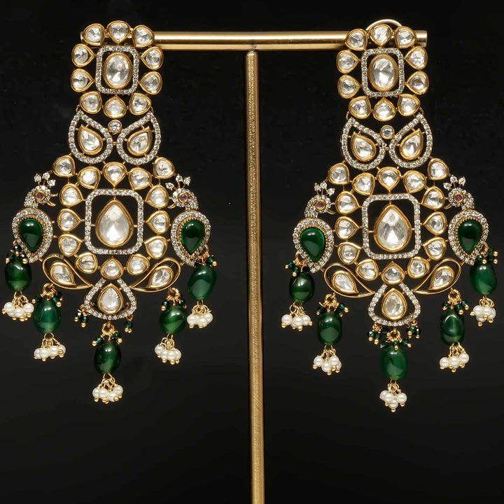Victorian Moissanite Earrings