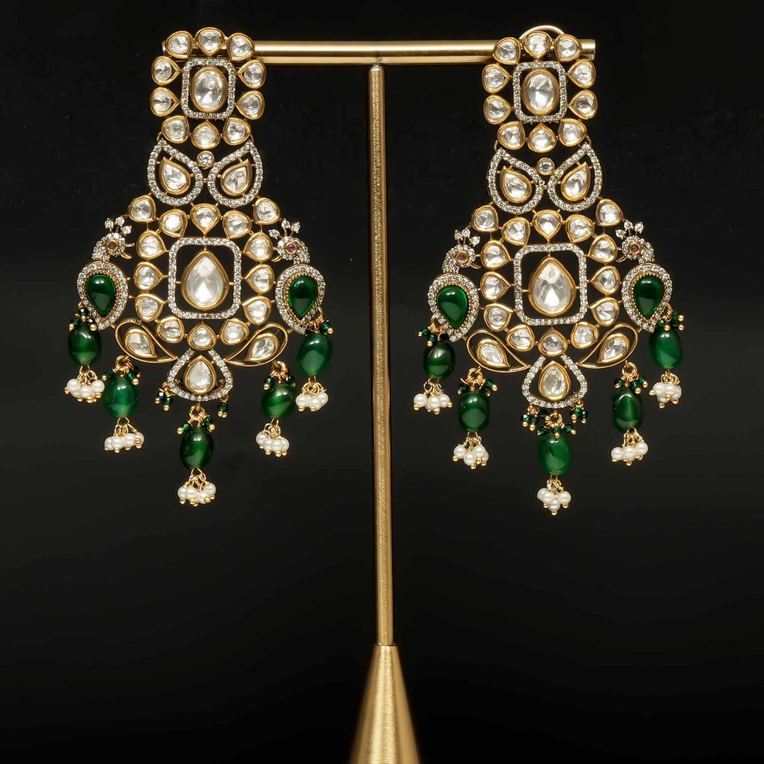 Victorian Moissanite Earrings