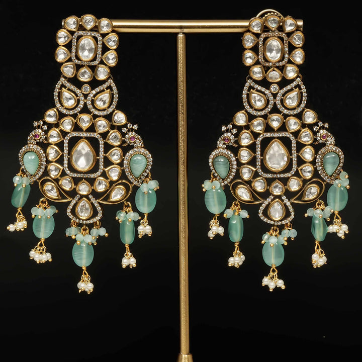 Victorian Moissanite Earrings