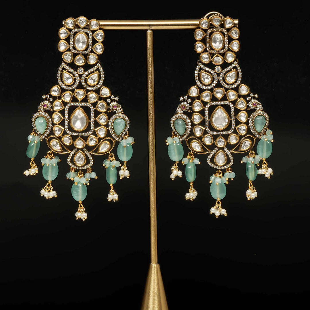 Victorian Moissanite Earrings