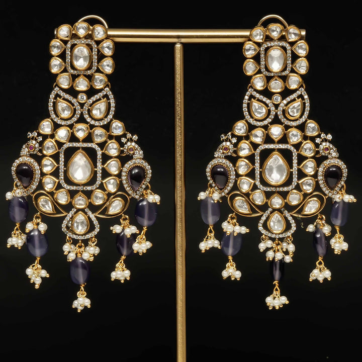 Victorian Moissanite Earrings