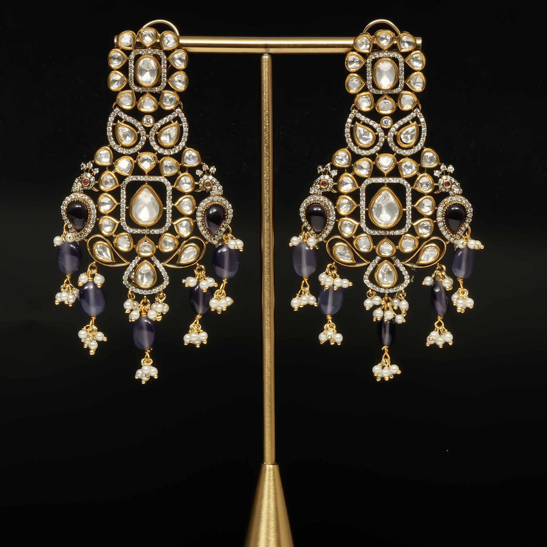 Victorian Moissanite Earrings