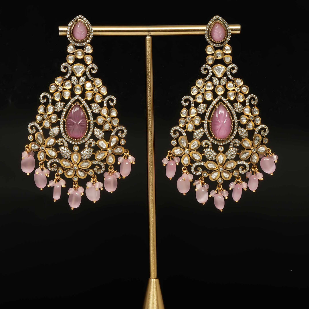 Victorian Moissanite Earrings