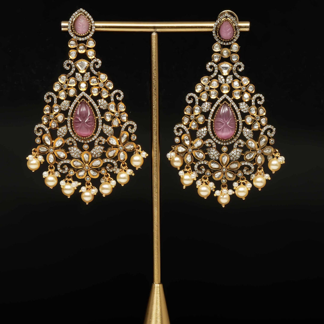 Victorian Moissanite Earrings