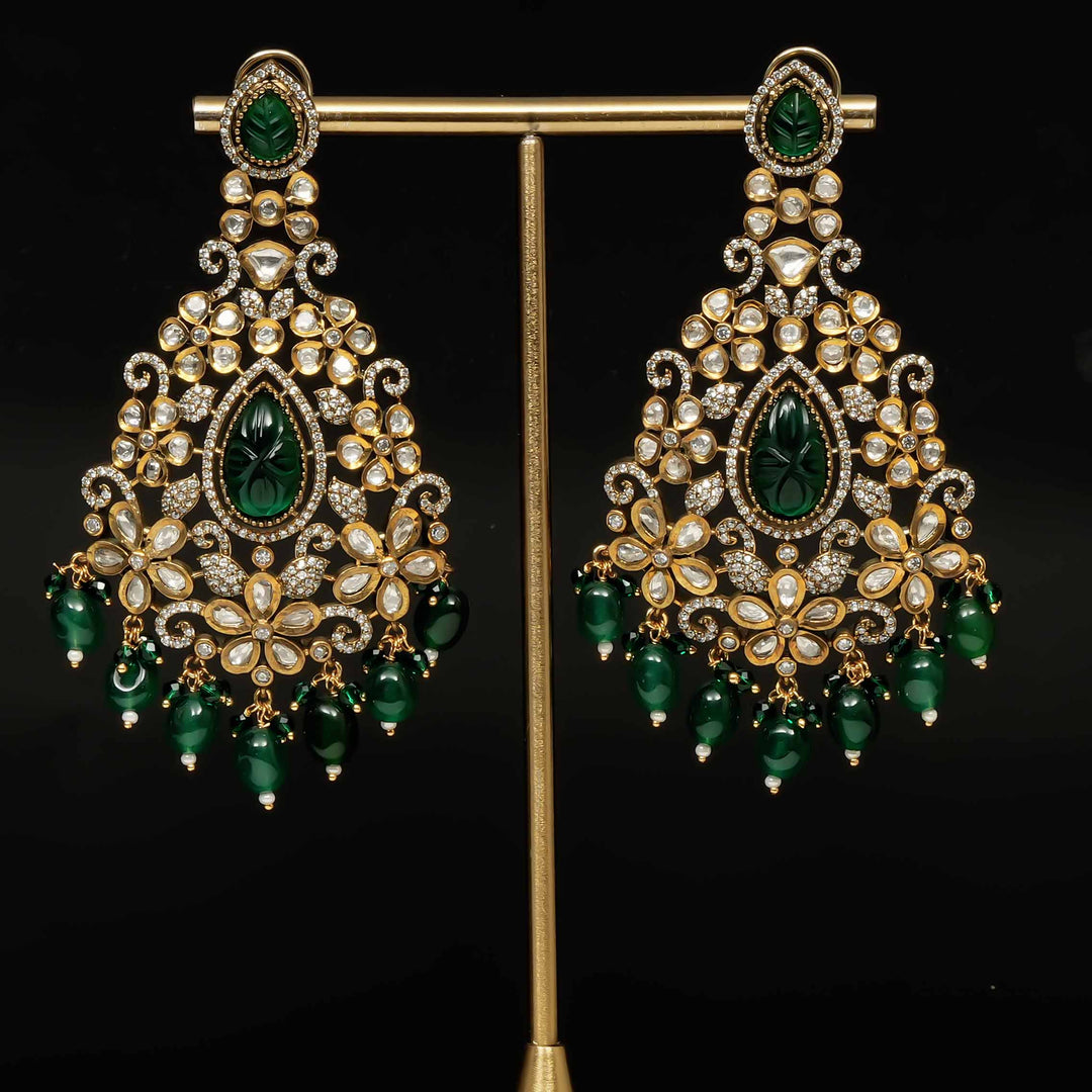Victorian Moissanite Earrings