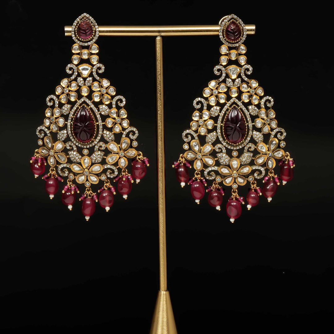 Victorian Moissanite Earrings