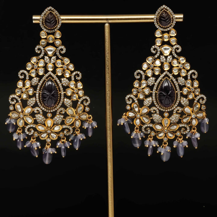 Victorian Moissanite Earrings