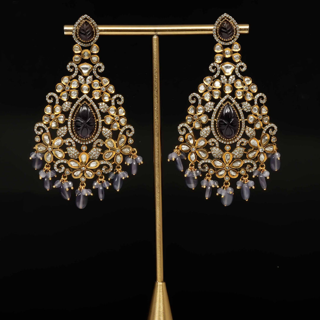Victorian Moissanite Earrings