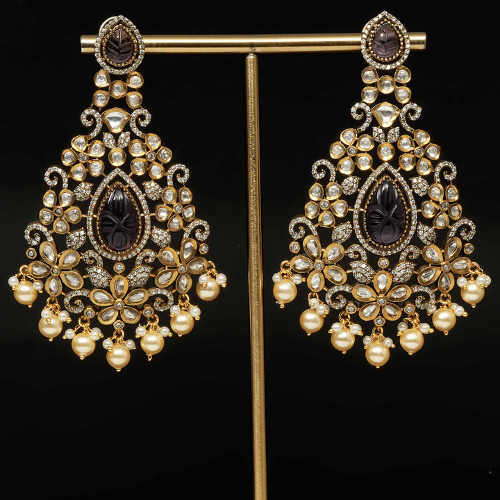 Victorian Moissanite Earrings