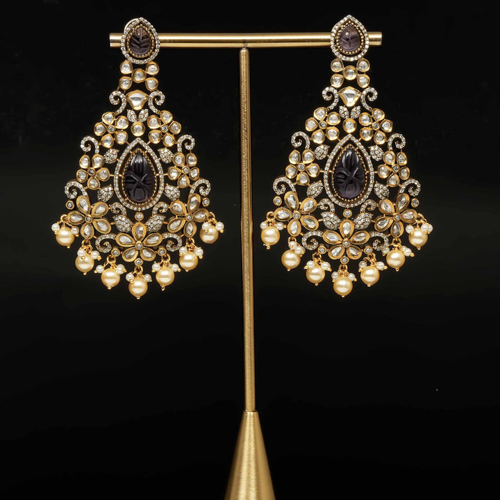 Victorian Moissanite Earrings