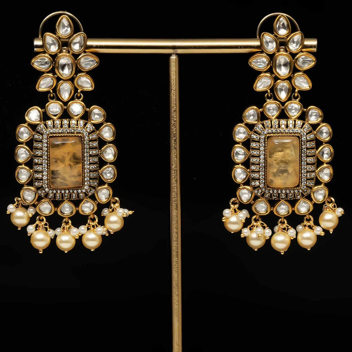 Victorian Moissanite Earrings