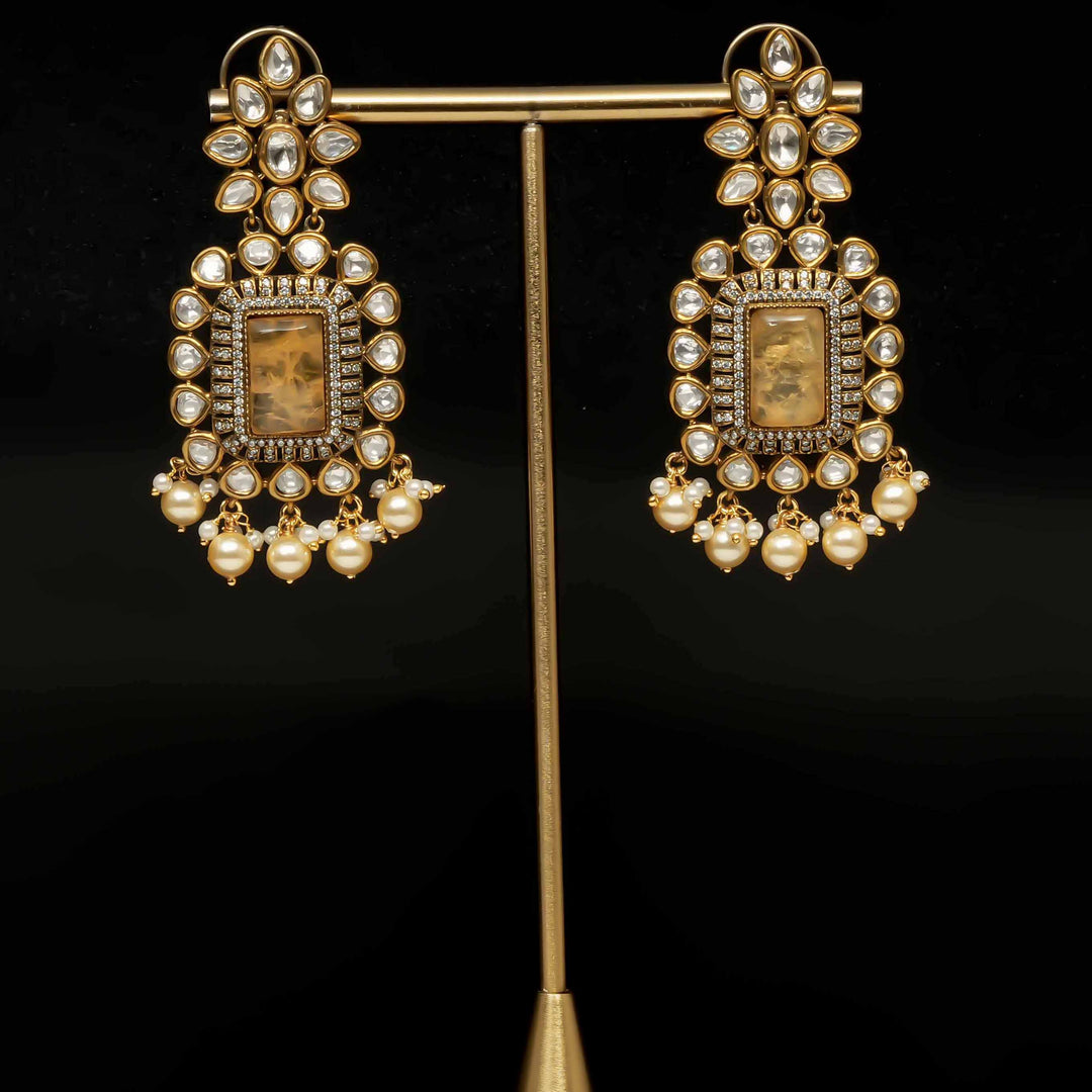 Victorian Moissanite Earrings