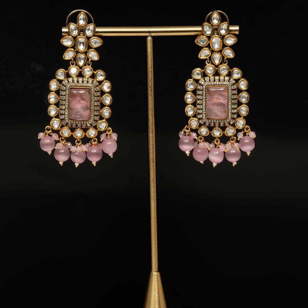 Victorian Moissanite Earrings