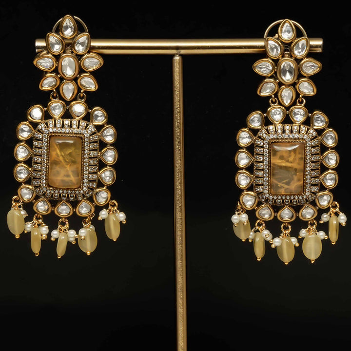 Victorian Moissanite Earrings