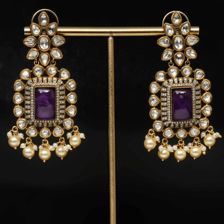 Victorian Moissanite Earrings