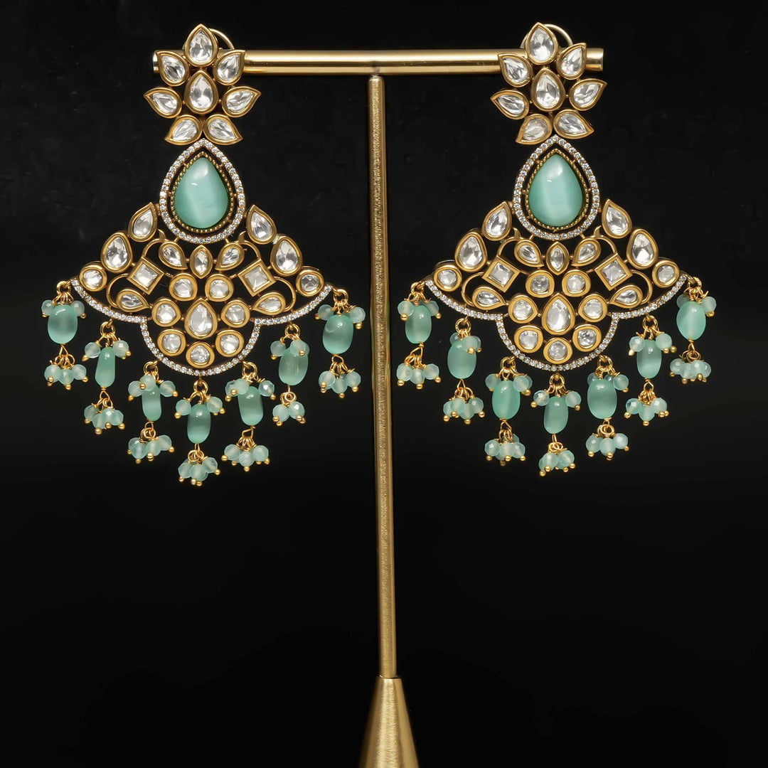 Victorian Moissanite Earrings