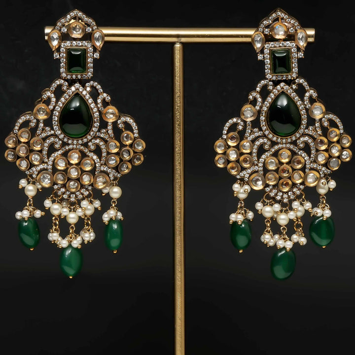 Victorian Moissanite Earrings