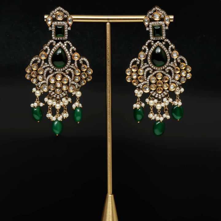 Victorian Moissanite Earrings